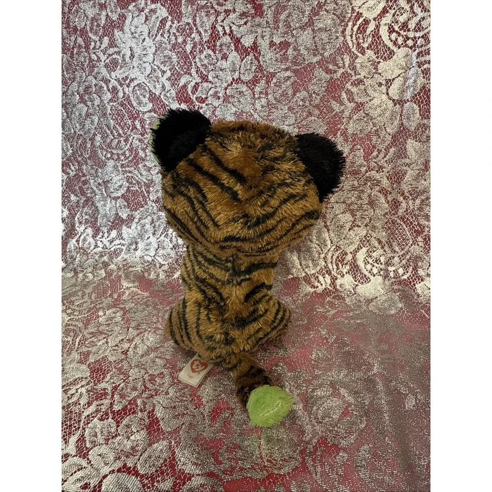 TY Beanie Boos TIGGY the Brown Striped‎ Tiger (6 Inch) 2021, No Tag